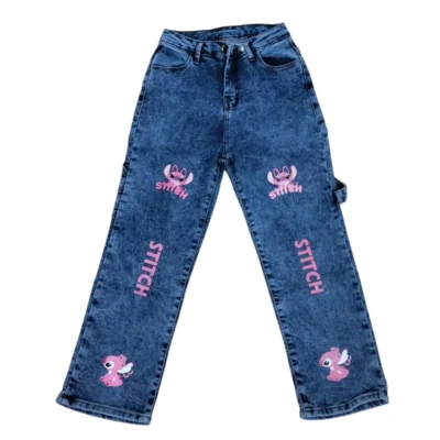 Ensemble Fille Hoodie + Jean Stitch