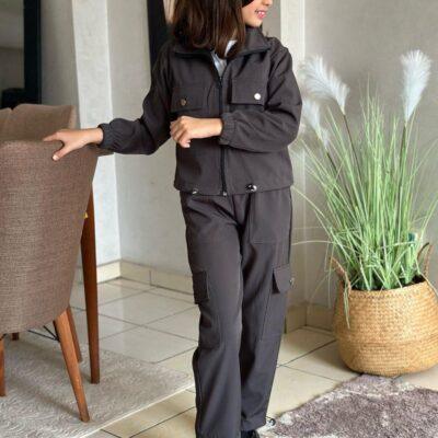 Survêtement Cargo Enfant – Confort & Style | Tailles 4-14 Ans