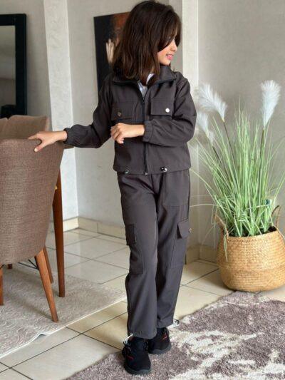 Survêtement Cargo Enfant – Confort & Style | Tailles 4-14 Ans
