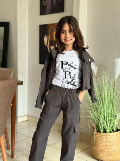 Survêtement Cargo Enfant – Confort & Style | Tailles 4-14 Ans