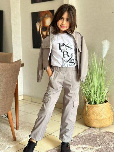 Survêtement Cargo Enfant – Confort & Style | Tailles 4-14 Ans